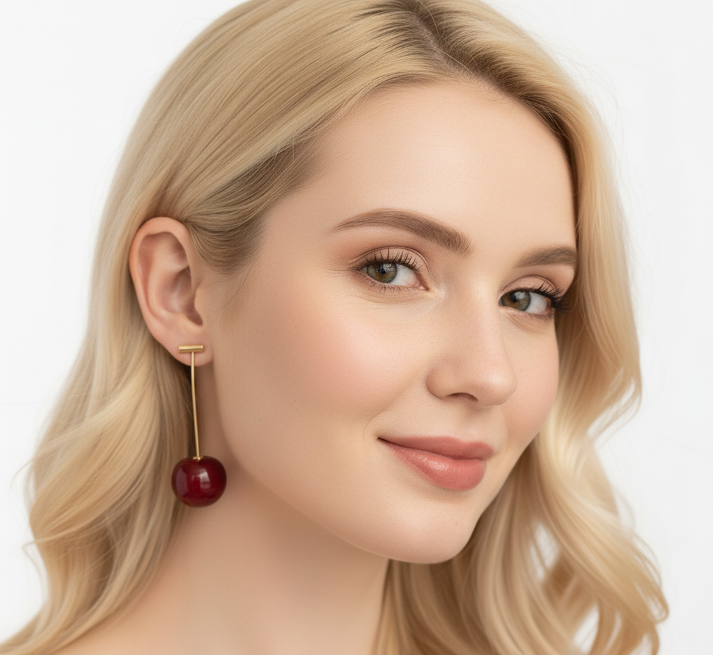 Cherry Luxe | Pendientes
