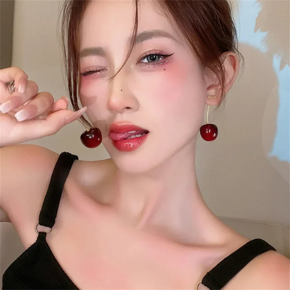 Cherry Luxe | Pendientes